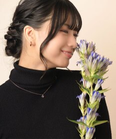 blancotokyo 【金属アレルギー対応】ドロップモチーフネックレス RUGIADA