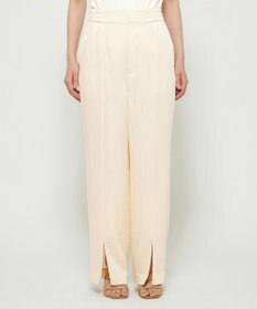 uncrave ドレープツイル スリットパンツ