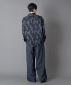 WEGO パターンルーズシャツ（LS）