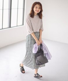 ANY 【WEB限定】シルケットスムース ツイストリーブプルオーバー