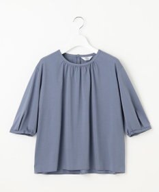 J.PRESS LADIES 【洗える】ブラウスライクジャージー カットソー