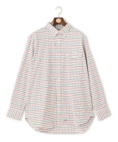 J.PRESS MEN 【KING SIZE】コットンネル タッタソールシャツ/B.D