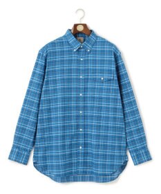 J.PRESS MEN 【KING SIZE】コットンネル タッタソールシャツ/B.D