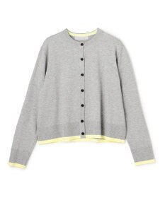 UNFILO マイビューティニット バイカラー カーディガン