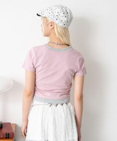 WEGO ヘンリーネックレイヤードT