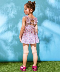 ANY KIDS 花柄 チュニック 水着