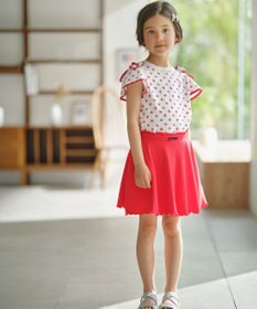 組曲 KIDS 【インパンツ付き】【110-140cm】フレアテレコ スカート