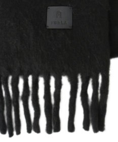 MOONBAT 【WEB限定】FURLA ウール混シャギー無地マフラー/幅40cm