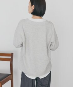 AMERICAN HOLIC Ｖネックスムース起毛プルオーバー