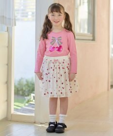 ANY KIDS ミラクルスパンコール 長袖 Tシャツ