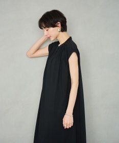 #Newans 【乾燥機可能/接触冷感】ヨークギャザーロングワンピース