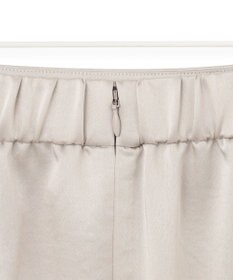 ICB 【洗える】 ヴィンテージサテン ナロースカート