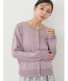 earth music&ecology いろいろ釦クルーネックカーディガン