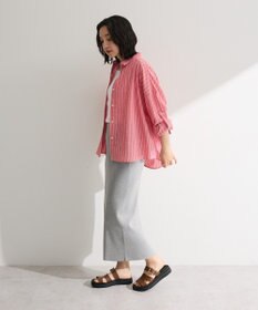 Green Parks 綿麻混シャツ