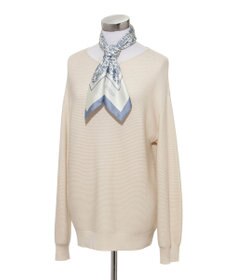 MOONBAT MACKINTOSH PHILOSOPHY(マッキントッシュ フィロソフィー）シルクスカーフ ボタニカル 68×68㎝ 日本製