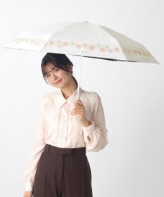 MOONBAT 【WEB限定】PAUL & JOE 晴雨兼用日傘 折りたたみ傘 クリザンテーム ／ 遮熱 遮光 UV