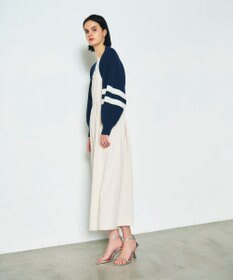 GRACE CONTINENTAL 畦ショートニットカーディガン