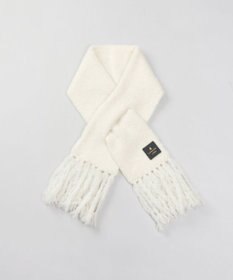 AURORA 【 LANVIN en Bleu （ランバン オン ブルー）】モコモコ差込みマフラー(WASH)