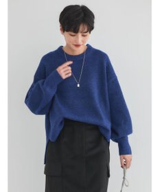 AMERICAN HOLIC サイドスリット袖ボリュームニットプルオーバー