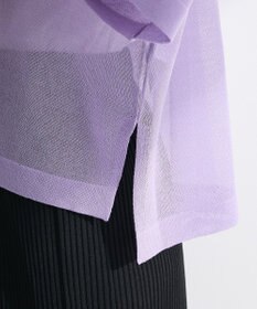 Green Parks アソートロゴ半袖シアーニットプルオーバー