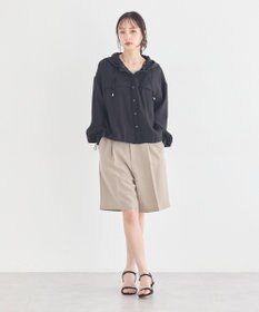 earth music&ecology 【予約】シアーシャツブルゾン