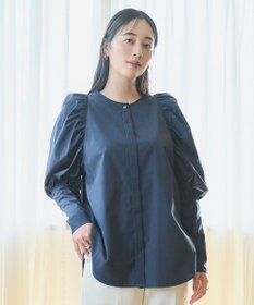 #Newans 【アイロンいらず】ジュリエットスリーブブラウス