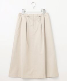 J.PRESS LADIES L 【洗える・吸水速乾・接触冷感】リネンツイル スカート