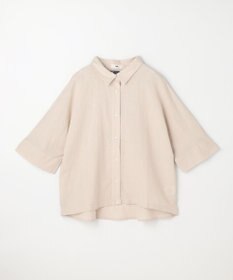 ANY ヨーロピアンリネンハーフスリーブシャツ