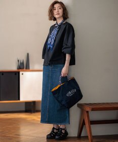 23区 オーナメントプリント スカーフ