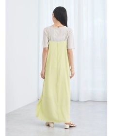 earth music&ecology ＳＥＴ２点配色キャミワンピース＋メローインナー