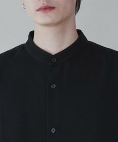 WEGO トロミBIGバンドカラーシャツ