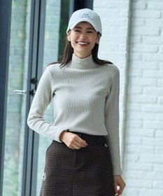 23区GOLF 【WOMEN】グランサーモリブ モックネック 保温性抜群なのに着膨れ感軽減 お出かけにも◎