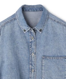 UNFILO 【UNFILO DENIM LIGHT】 クロップドシャツ