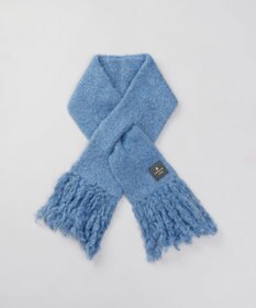 AURORA 【 LANVIN en Bleu （ランバン オン ブルー）】モコモコ差込みマフラー(WASH)