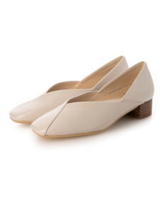 ing <ing>切り替えデザインローヒールパンプス