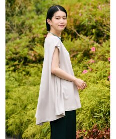 AMERICAN HOLIC 接触冷感フレンチスリーブカットチュニック