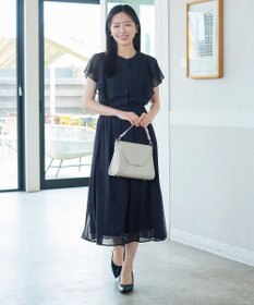 Tiaclasse L 【新色追加】フレアスリーブワンピース