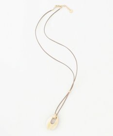 J.PRESS LADIES リバーシブルマーブル ネックレス