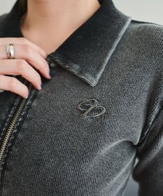 WEGO ヴィンテージライクWZIPトップス