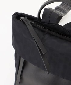 Y'SACCS はっ水ドットジャカード リサイクルレザーコンビ リュック