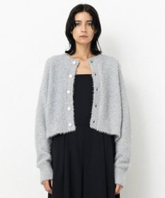 NAVE 【Nave・洗える】ラメニット カーディガン