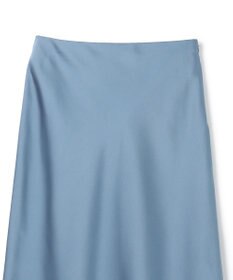 UNFILO 【新色・新サイズ登場！】サテン ナロースカート