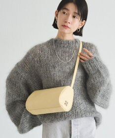 russet ソフトレザーロールショルダーバッグ(CE-1661)