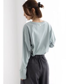 Te chichi 【泉 里香さん着用・Oggi.jp10/23掲載】シルケットロングスリーブTシャツ