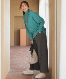 ANY 【LEE掲載/6サイズ展開/裏起毛/ウエストゴム】ウォームワイドパンツ