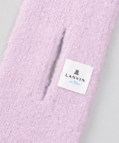 AURORA 【 LANVIN en Bleu （ランバン オン ブルー）】モコモコ差込みマフラー(WASH)