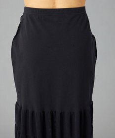 Chacott 【ノーソーイングニット】ティアードニットスカート