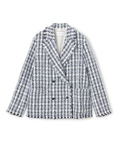 BEIGE， BERYL / ファンシーツイードダブルジャケット