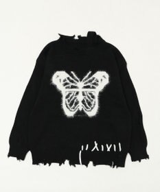 WEGO バタフライダメージニット