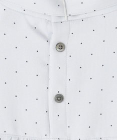 J.PRESS LADIES 【洗える・吸水速乾】 ライトアムンゼンドットPT リボン ブラウス